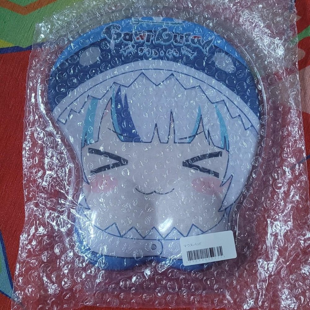 Hololive Gura Cheek Mousepad
